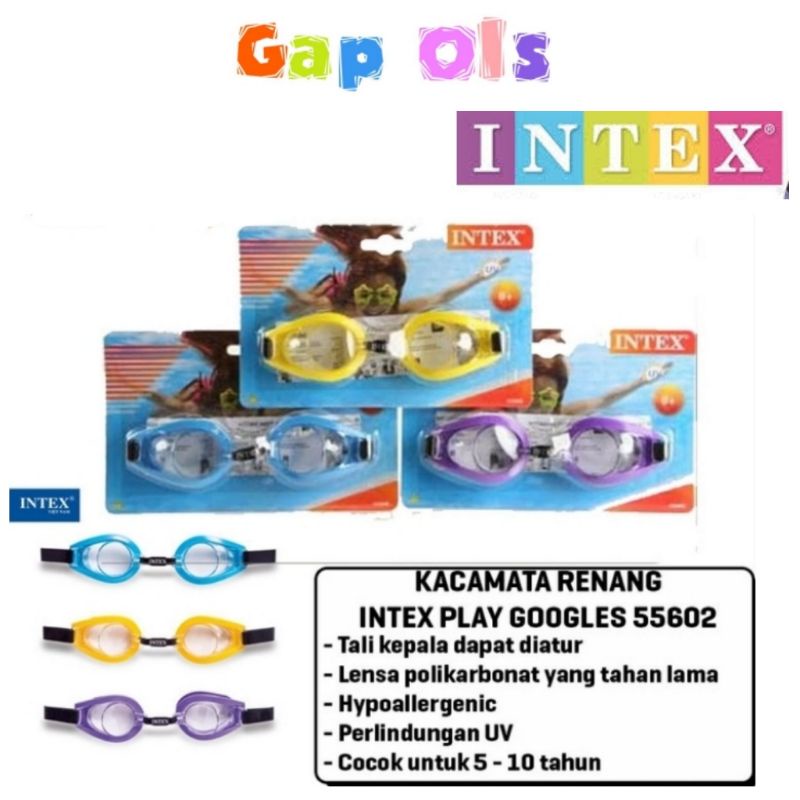 Intex kacamata renang anak