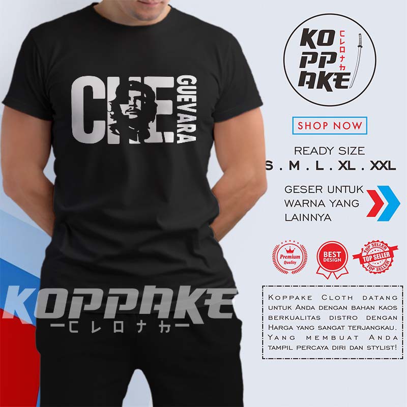 Kaos Che Guevara Cheguevara Siluet Baju Musik