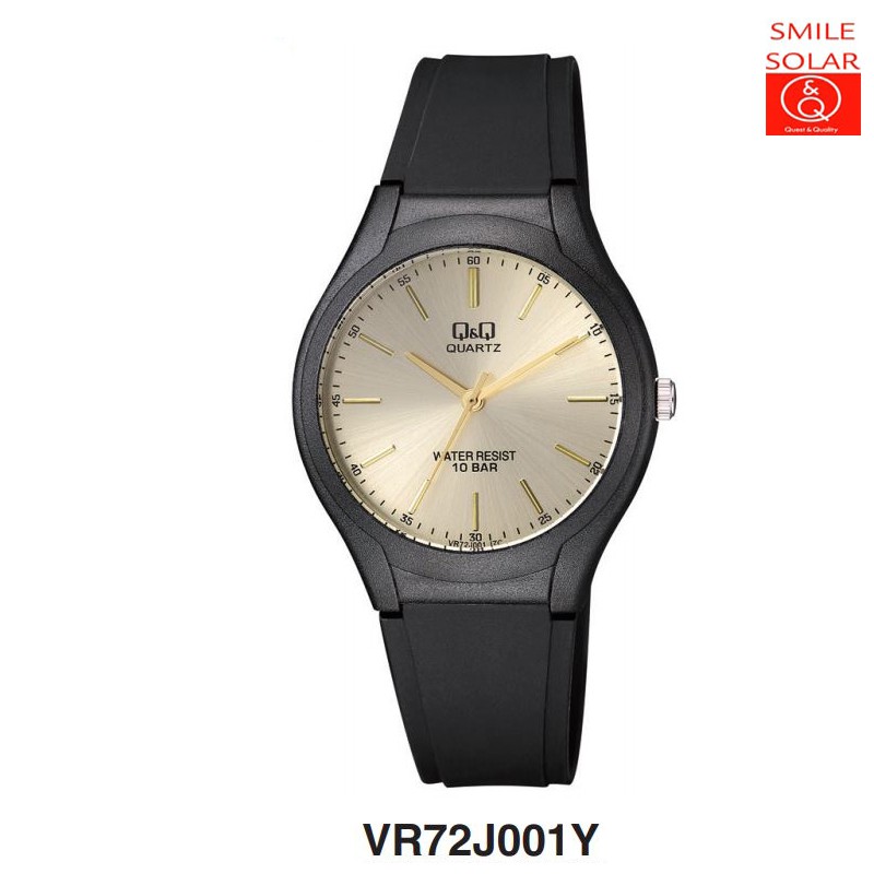 SALE Jam Tangan Unisex Classic Casual Rubber Analog Original Q&amp;Q QNQ QQ VR72 VR72J Series