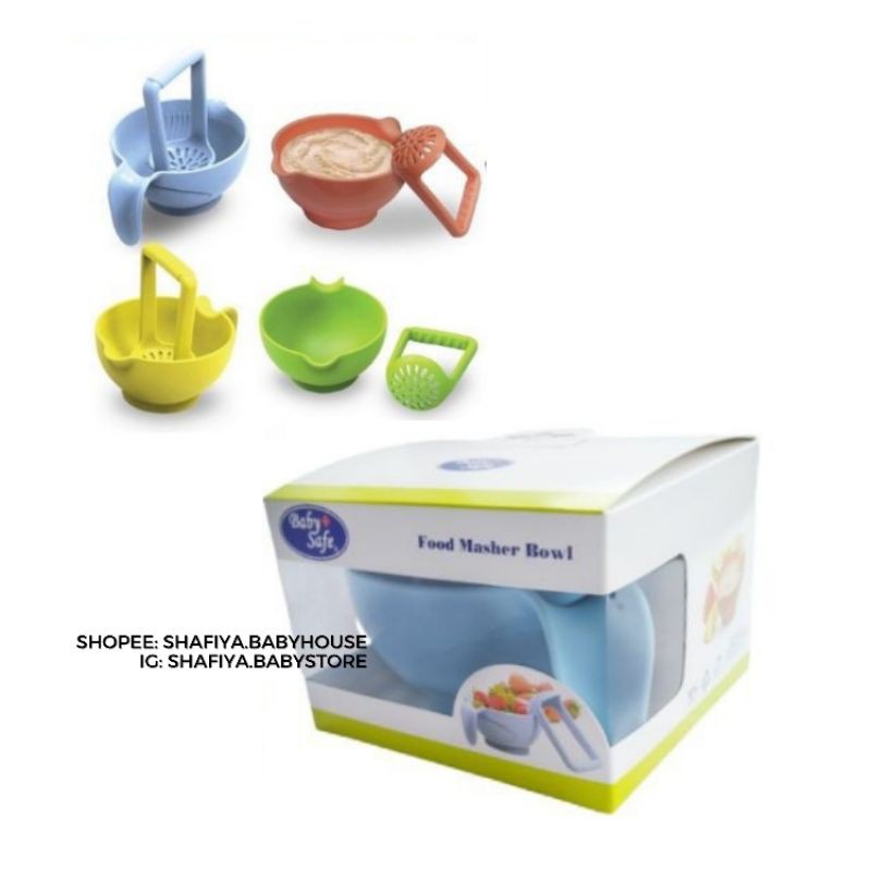 Baby Safe Food Masher Bowl AP008