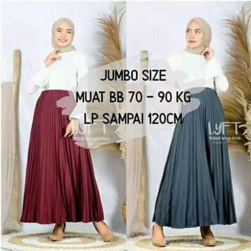 (COD)PROMO TERMURAH ROK PLISKET PREMIUM REMPEL BESAR ONDER PLISKET MINI SKIRT ♡
