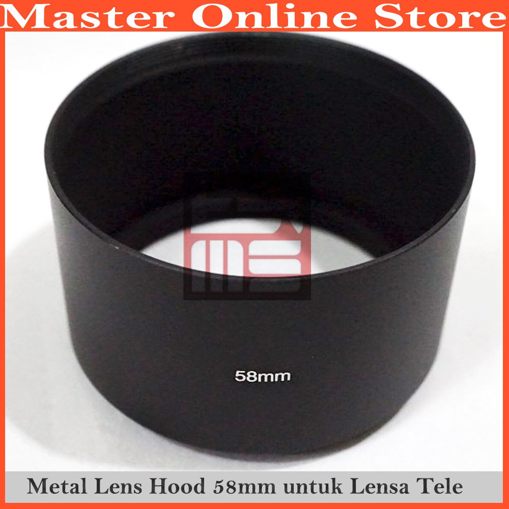 58mm Telephoto Telezoom Metal Lens Hoot Screw In Lensa Camera Digital Canon Tele 55-250mm IS Nikon