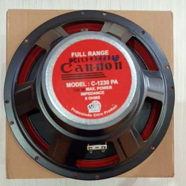 Speaker Speker Spiker Cannon/Canon 12"/12 Inch Full Range