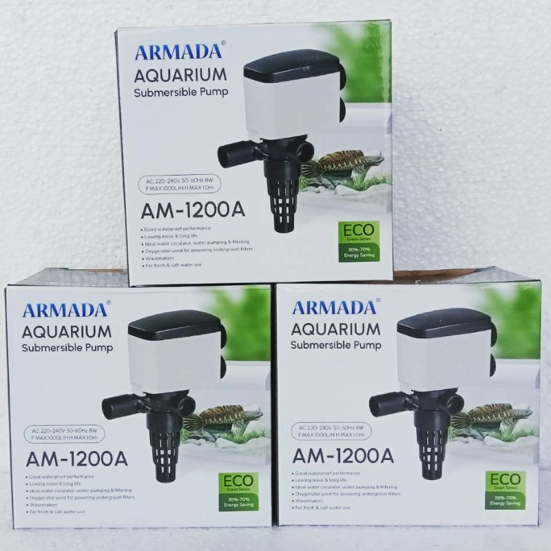 power head ph ARMADA AM 1200 A mesin filter pompa air celup akuarium water pump