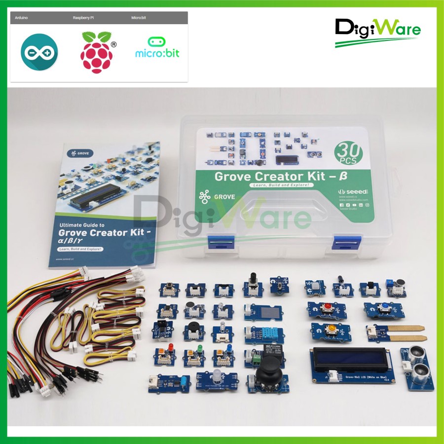 Paket Sensor isi 30 Grove Creator Kit for Arduino Raspberry Pi