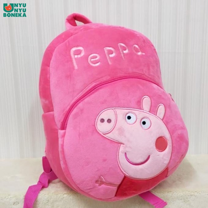 tas ransel anak peppa george pig babi animal backpack sekolah