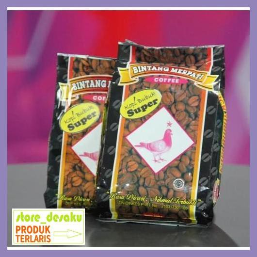 

57Ryr68- Kopi Super 250Gr Kopi Bubuk Bintang Merpati Robusta Arabica Blend 100% 4E57Edu-