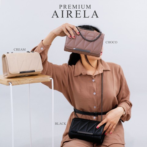 TAS SELEMPANG WANITA AIRELA SALSA PREMIUM SLINGBAG TERMURAH