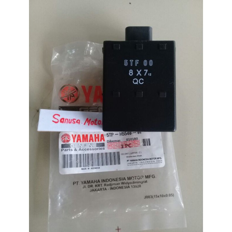 CDI Ecu Yamaha Jupiter Z Burhan Vega R Vega R New Kode 5TP. Kualitas ori.