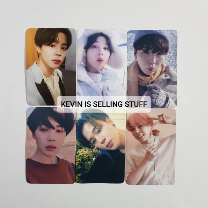 BTS unofficial photocard jimin suga memories 2019 bluray dvd winter package 2021
