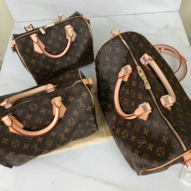 LV Bandou Speedy bags monogram mirror