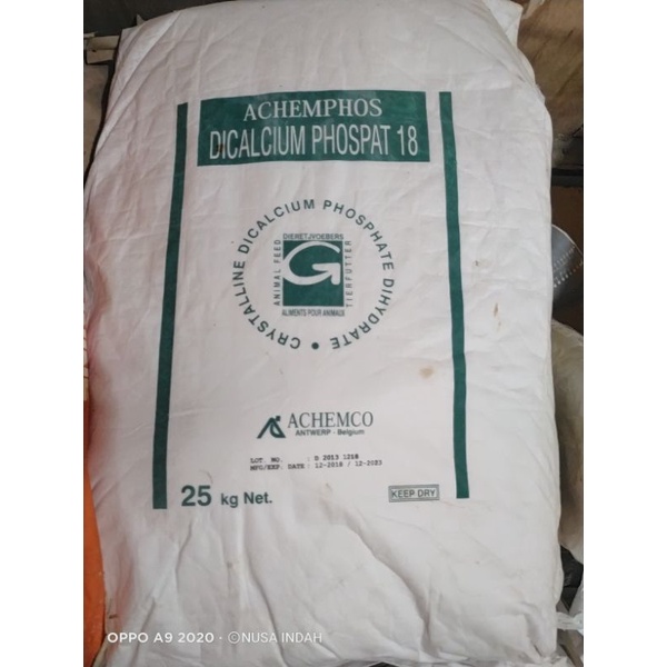 DCP 18/21 Dicalcium phospate mineral repack @1kg