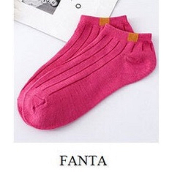 ☛BELIDEH☚ R103 Kaos Kaki Polos 6 Garis Unisex Fashion Wanita/Pria Kaos Kaki Import Murah Jakarta-FANTA