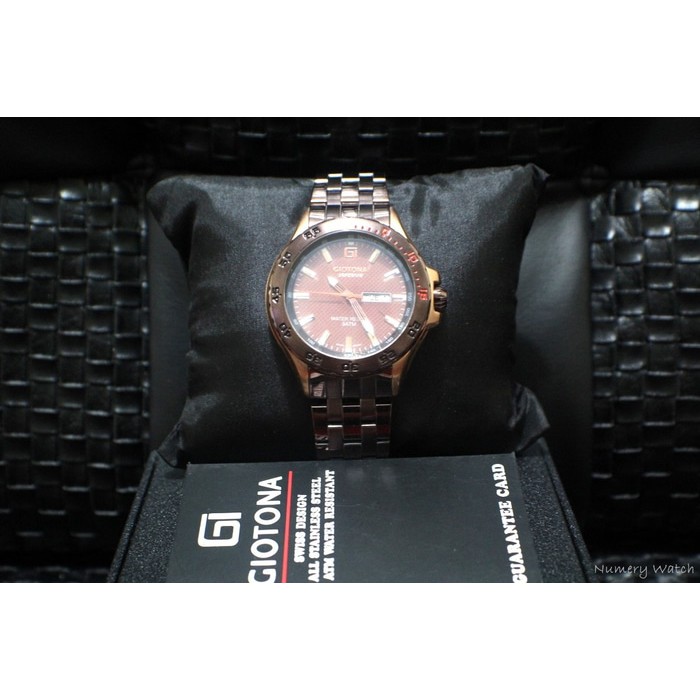 Jam Tangan Giotona Superior Original Brown GT-6003