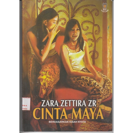 Novel Zara Zettira ZR - Cinta Maya