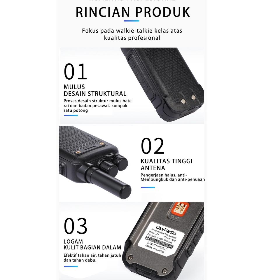 Sudah READY.. [Dapat mencocokkan merek lain ht] ht mini osaka f1 walkietalkie lebih murah usb ht wla