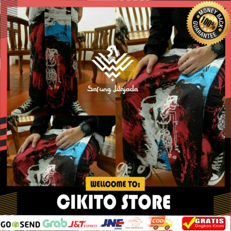 (COD) SARUNG BATIK CAP ASLI PEKALONGAN MURAH | SARUNG KANG SANTRI | SARUNG WAJADA | SARUNG KANJENG |