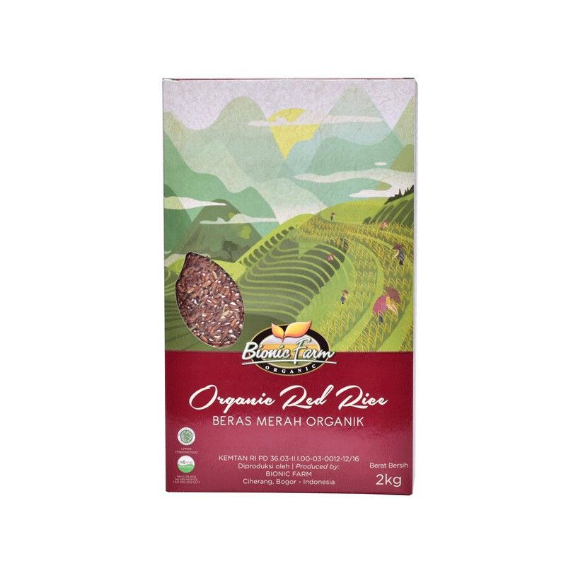 

Bionic farm Organic Red Rice 2kg