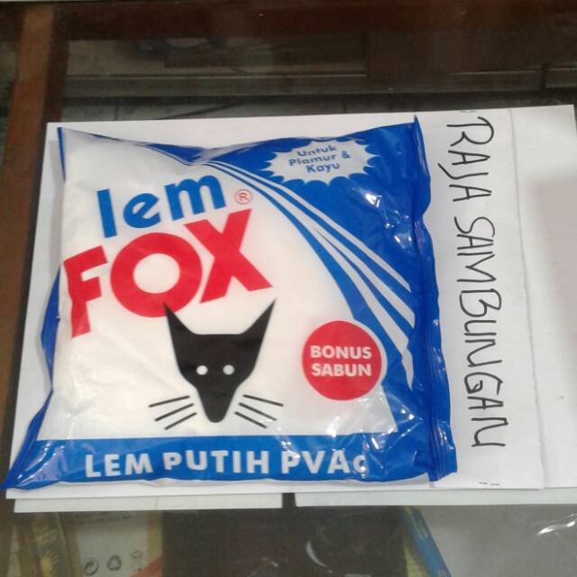 

Lem fox putih 600 gram lem pelamur tembok putih lem fox kayu putih DISKON7