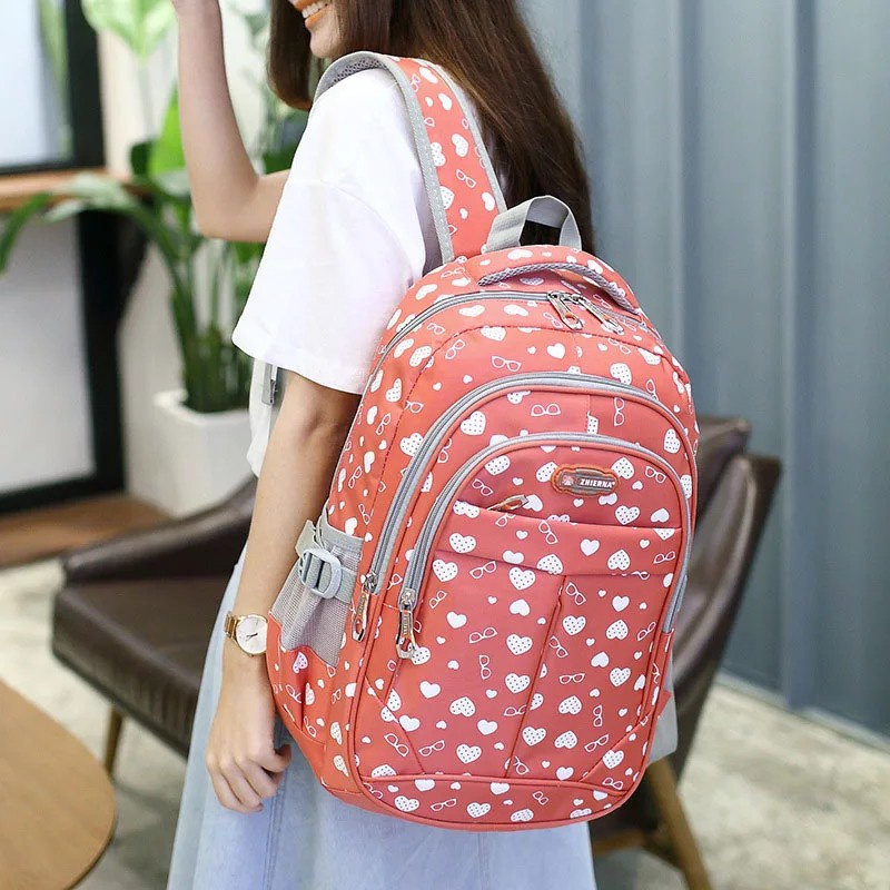 Tas ransel anak perempuan ransel kerja ransel sekolah ORIGINAL LOVE pattern BISA COD