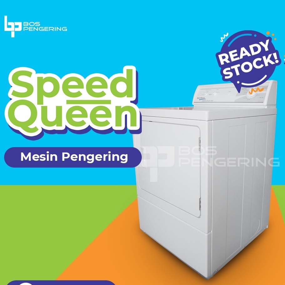 Mesin Pengering Dryer Speedqueen 15 Kg LDL3TRGS301NW22 Mesin Laundry Tipe Gas