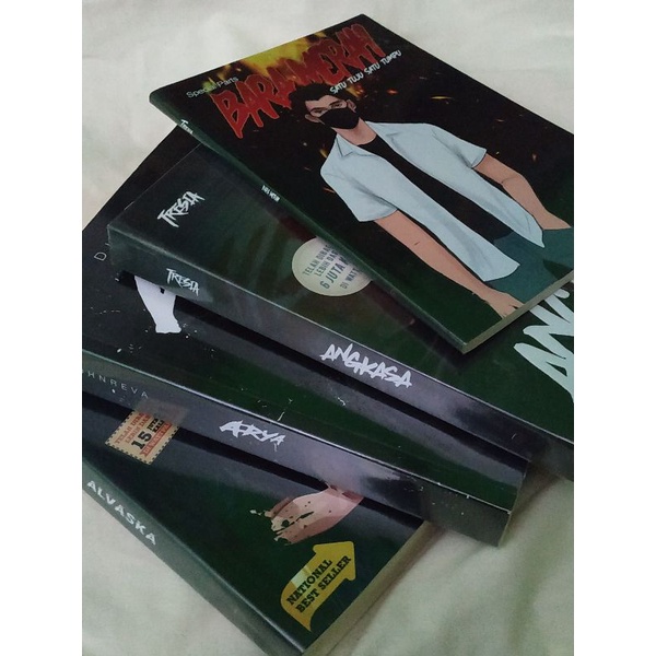 preloved buku wp angkasa, arya, alvaska (baca deskripsi) free gift