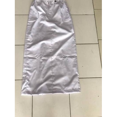 ❊ Rok span panjang kain Hitam / putih bahan drill high quality ●