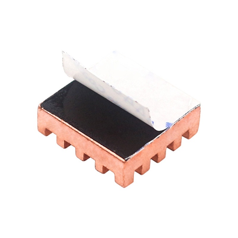 Vivi 4pcs Heatsink Pendingin Untuk Orange Pi 4lts Self Adhensive Copper Alloy Radiator
