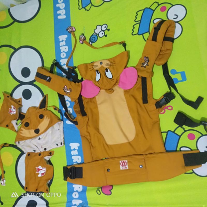 Gendongan SSC VAM Attuned Carrier motif Jerry prelove