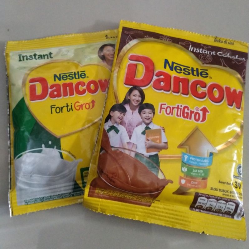 DANCOW FORTIGRO COKLAT / DANCOW FORTIGRO INSTANT PUTIH