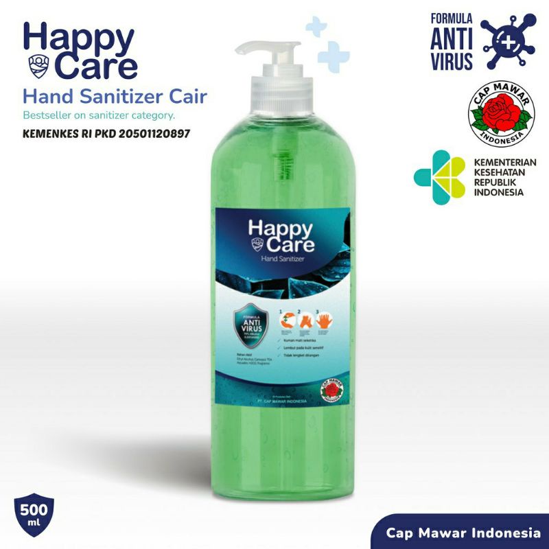 HAND SANITIZER cair 500 ml ANTISEPTIC 500ml ANTISEPTIK ANTI SEPTIK