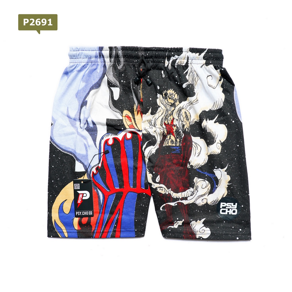 BEST SELLER 1 - PSYCHO BOXER PRIA WANITA| CELANA DALAM PENDEK KOLOR BOXSER PANTAI BAHAN KATUN| BOKSER BRIEF LAKI LAKI DEWASA-GC-X07