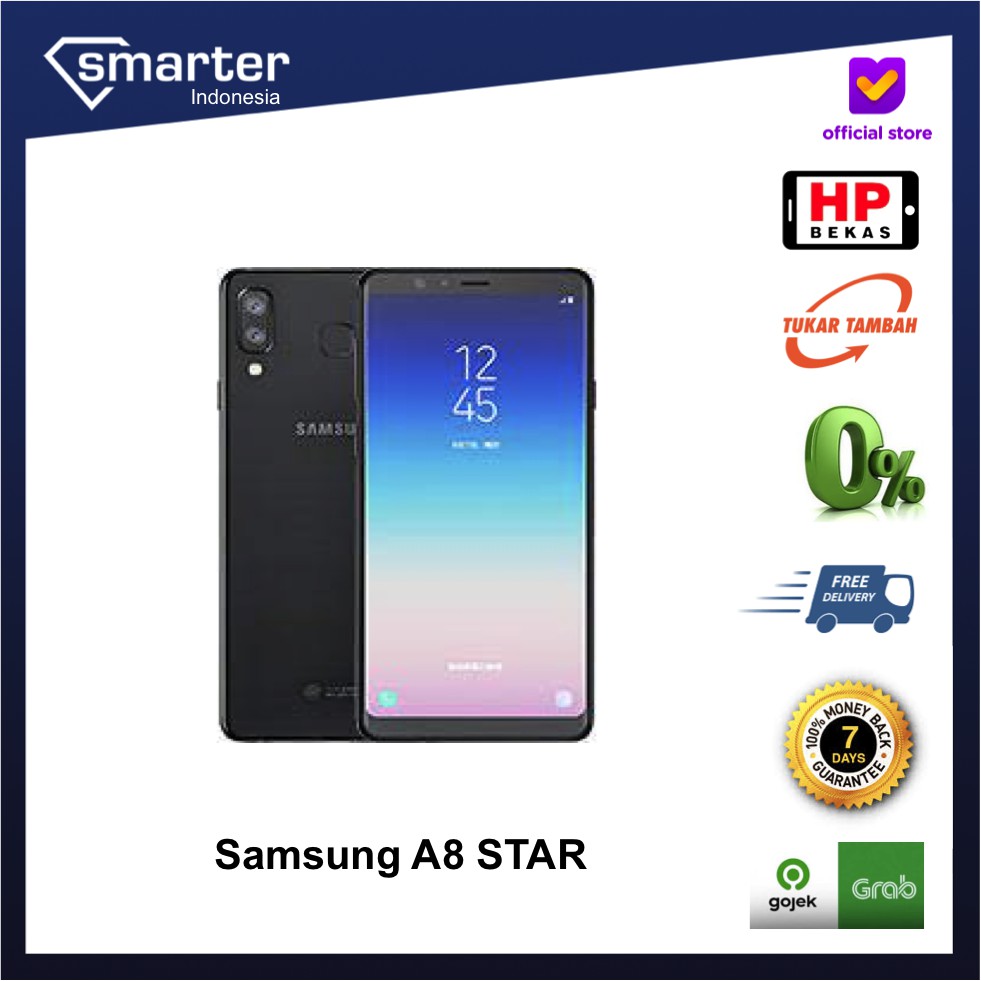 Samsung A8 Star Preloved Smartphone Handphone bekas