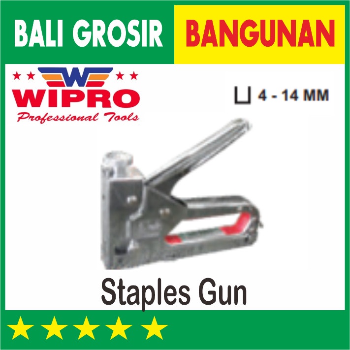 

WIPRO STAPLES GUN TEMBAKAN 4 -14MM MODEL U