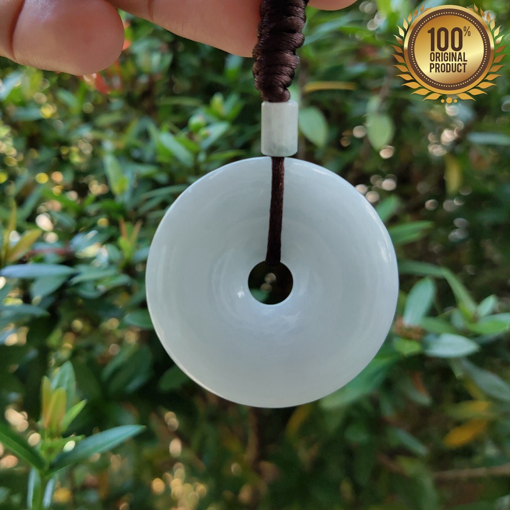 Giok Burma Asli (Type A Natural Jadeite Jade) - Motif Donat