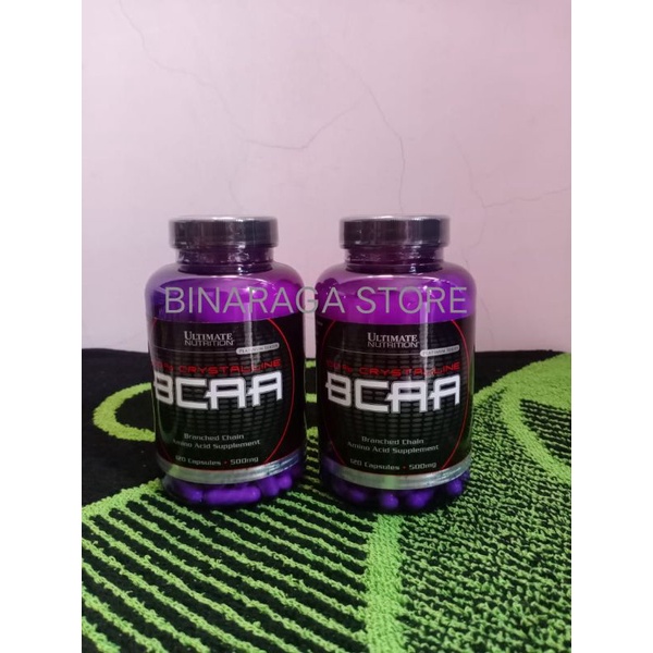 BCAA Ultimate Nutrition Bcaa 120 Kapsul