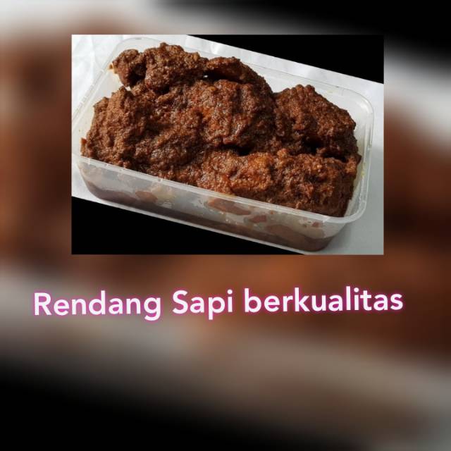 

Rendang Padang Daging Sapi