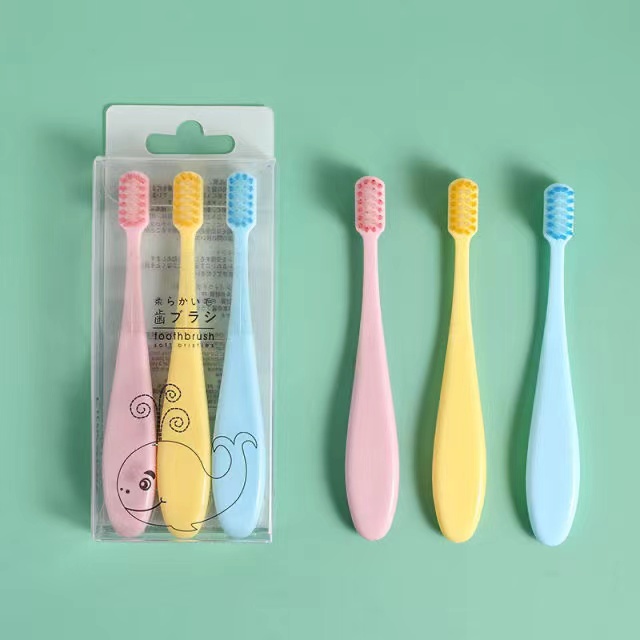 Sikat Gigi Anak Kartun 3pcs / Toothbrush Set 3 Pcs / Sikat Gigi Set Anak Untuk 2-5 Tahun