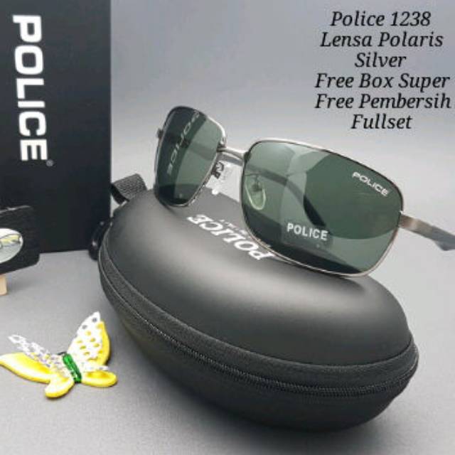Kacamata Pria POLICE 1238 Lensa Polarized