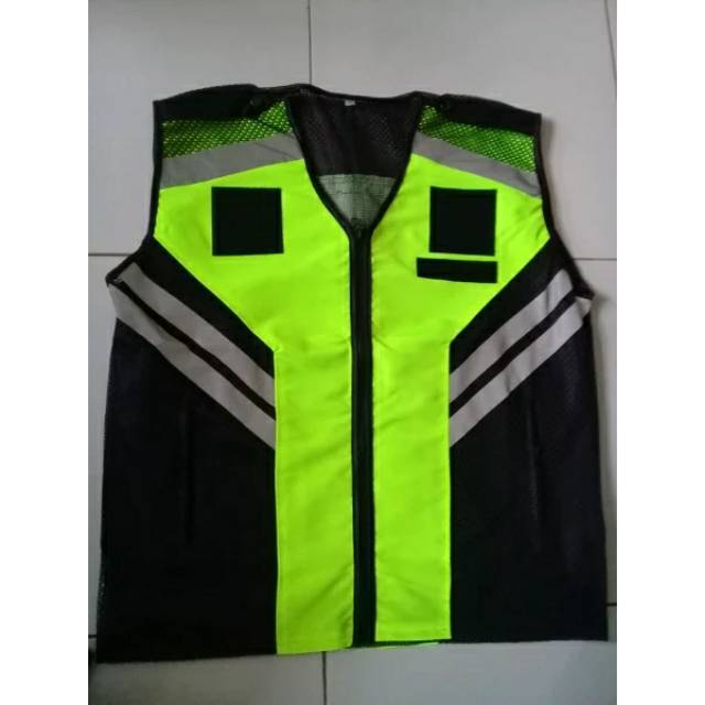 Rompi taslan safety polosan toring polisi security satpam