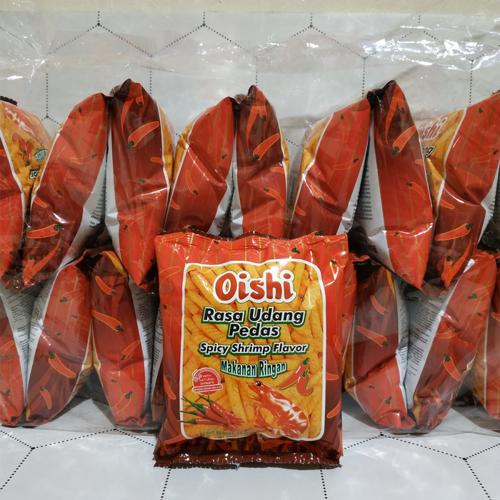 

Oishi Udang Pedas 14gram