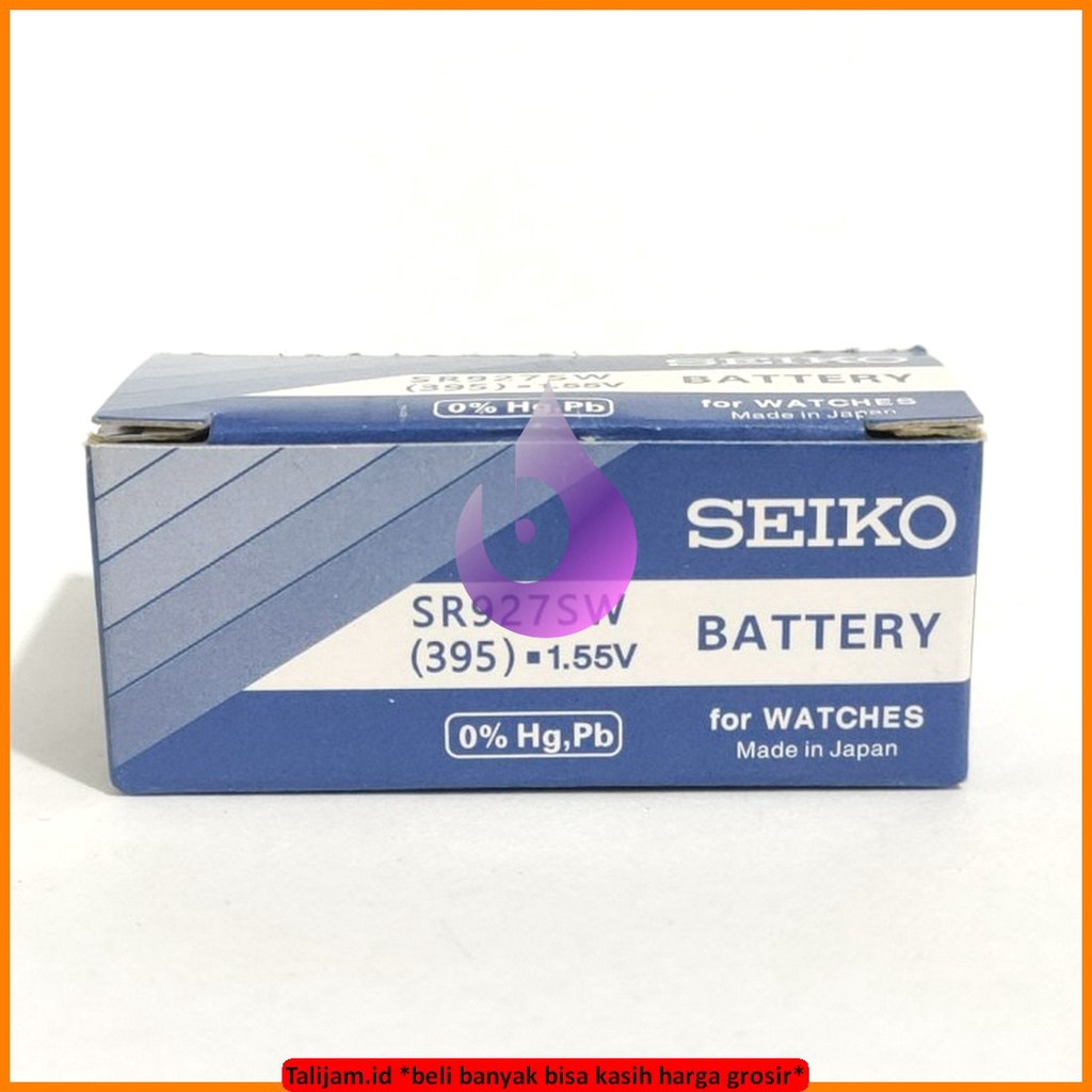 Original batu Battery Batrei Seiko SR 927 SW Seiko 395 SeikoJapan