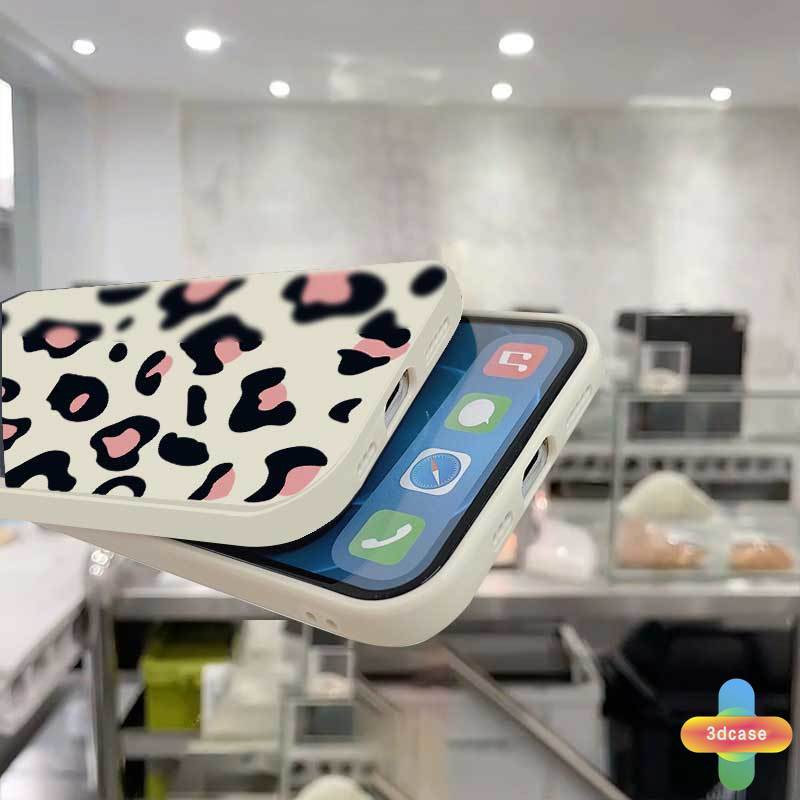 Soft Case Realme C11 2021 C21Y C15 C21 C25 C20 C3 C12 C25S 5 5S 5i C17 7i C1 C31 C35 C25Y C2 C3i 6i C20A realme Narzo 20 10 10A 20A 30A A54 A15 A16 A9 A5 A7 A5S A95 A53 A33 Y12 Y20 A12 Fashion Leopard Print Camera Lens Protection Case