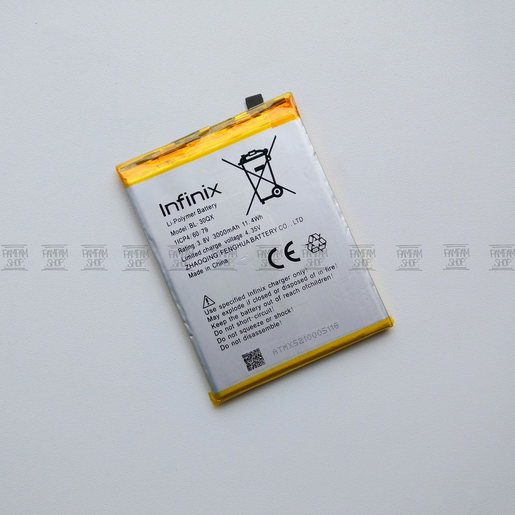 Baterai Infinix Hot S X521 BL-30QX Original OEM Batre Batrai Battery BL30QX BL 30QX X 521