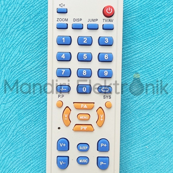 Remot TV Tabung 55L1 55L7 8873 - Remot TV Tabung Cina - Universal Multi Televisi Cina