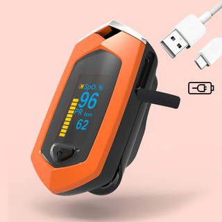 Pulse oximeter elitech Boxym Medis Isi Ulang Jari OXIMETER OLED Darah Oksigen