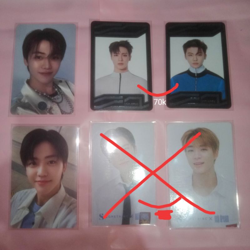 wts jaemin jewel universe, jm minibag, uc jeno jaemin