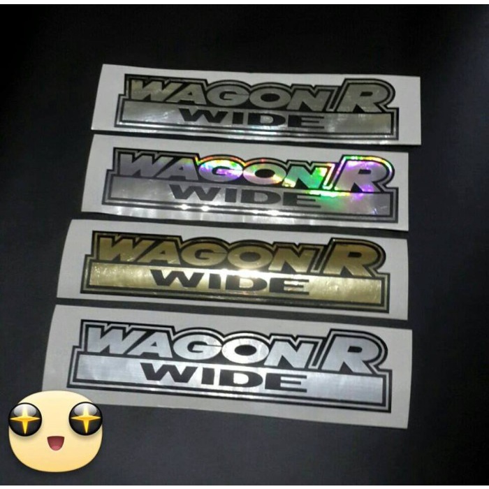 Stiker Wagon R Wide Karimun Kotak Murah