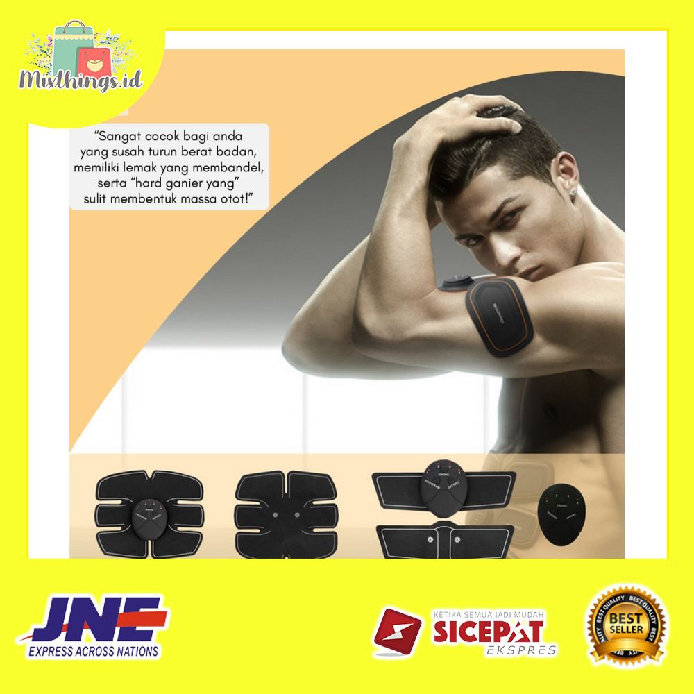 Sixpad Abs Stimulator Perut Sixpack Smart Fitnes Gear Abs Gym urpenghancur lemak fitness