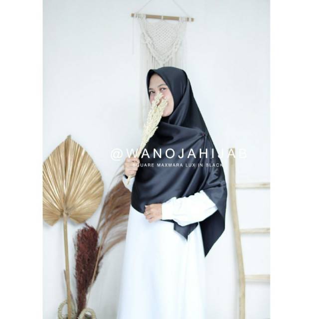 Jilbab hijab segiempat maxmara lux 150x150cm by wanoja hijab